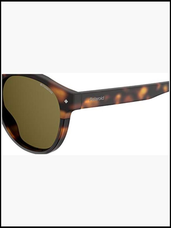 Polarized Round Shield Sunglasses Plastic Frame 49mm UV Protection